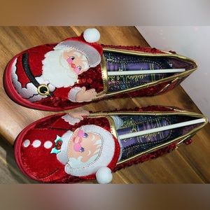 Irregular Choice Christmas flats